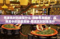 尊龙凯时到底是什么-揭秘尊龙凯时，探寻其中的隐藏奥秘-尊龙凯时到底是什么