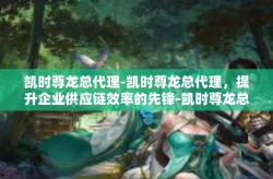 凯时尊龙总代理-凯时尊龙总代理，提升企业供应链效率的先锋-凯时尊龙总代理