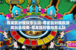 尊龙凯时模拟怎么玩-尊龙凯时模拟游戏玩法指南-尊龙凯时模拟怎么玩